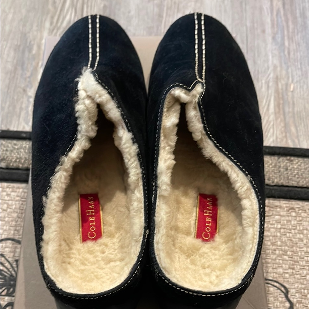 Cole Haan Black Suede Shoes
